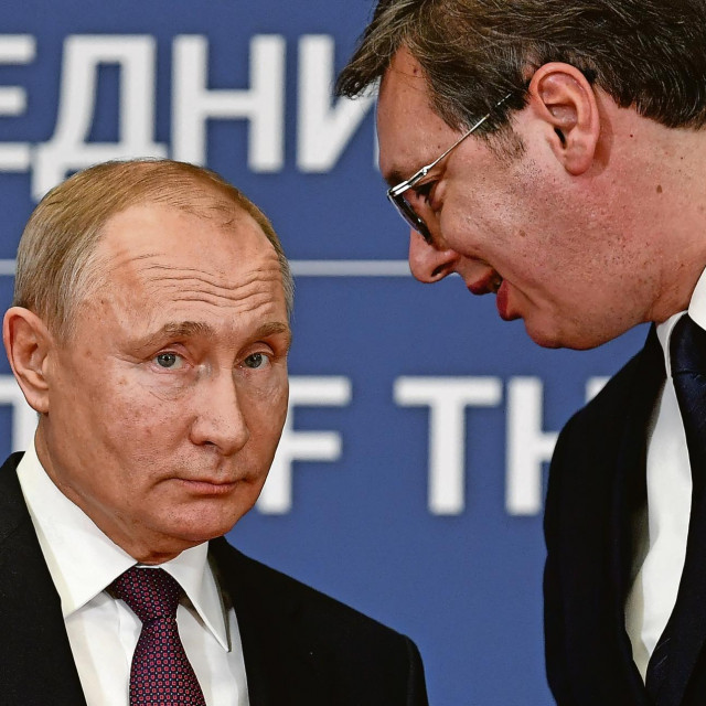 Vladimir Putin i Aleksandar Vučić