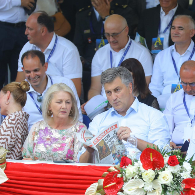 Borjana Krišto, Andrej Plenković i Gordan Jandroković