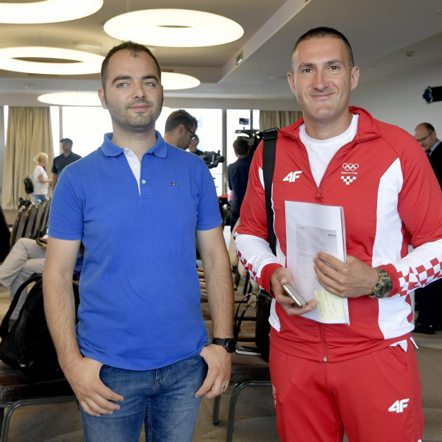 Josip Glasnović i Giovanni Cernogoraz