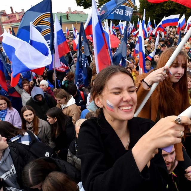 Slavlje u Moskvi nakon referenduma