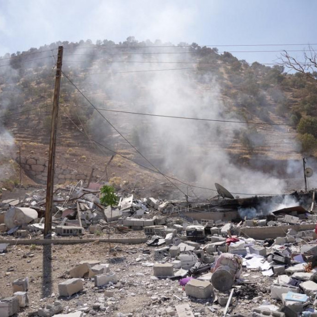 Napad u u iračkom Kurdistanu 