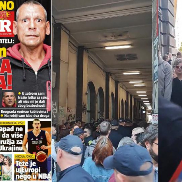 Naslovnica Informera; prosvjedi ispred redakcije u Beogradu