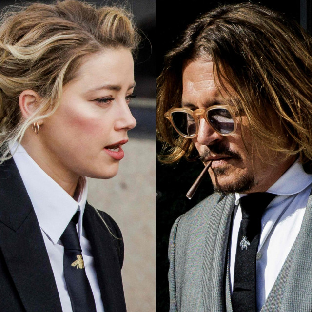 Amber Heard i Johnny Depp