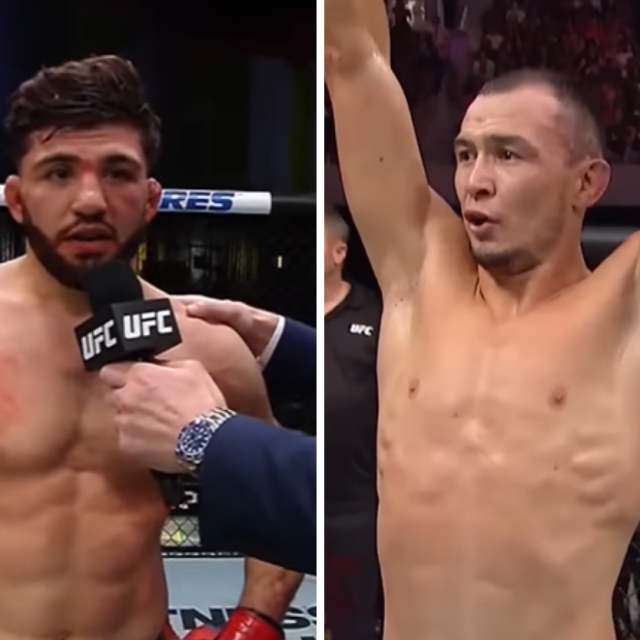 Arman Tsarukyan i Damir Ismagulov