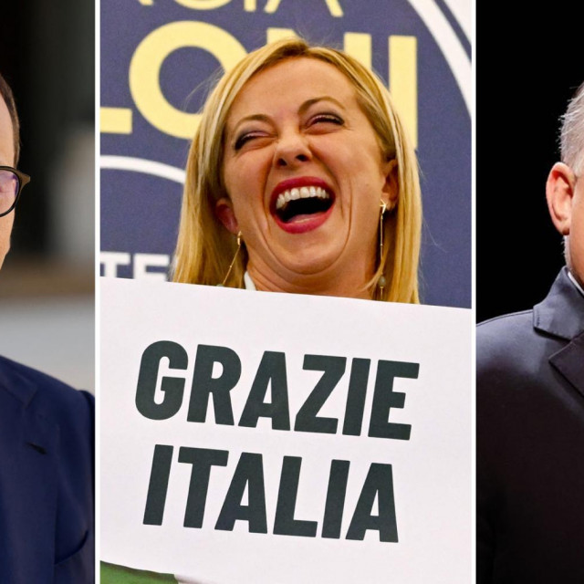 Mateusz Morawiecki, Giorgia Meloni i Viktor Orban