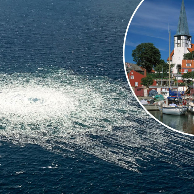 Curenje plina iz Sjevernog toka 2 i danski otok Bornholm