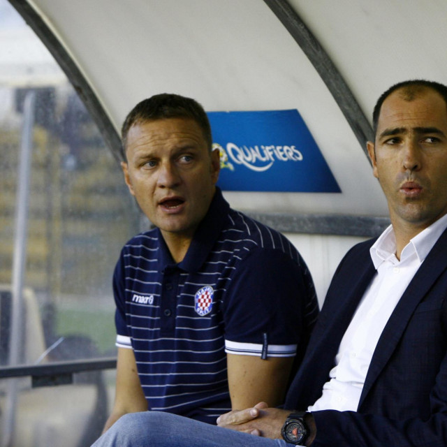Hari Vukas i Igor Tudor iz dana u Hajduku