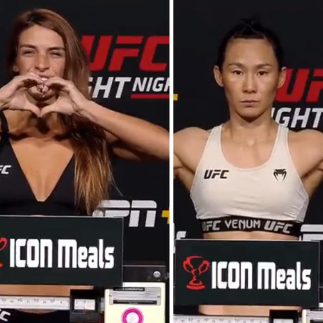 Mackenzie Dern i Yan Xiaonan