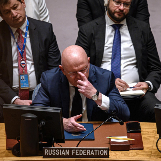 Vasilij Nebenzja, stalni predstavnik Ruske Federacije pri Ujedinjenim narodima