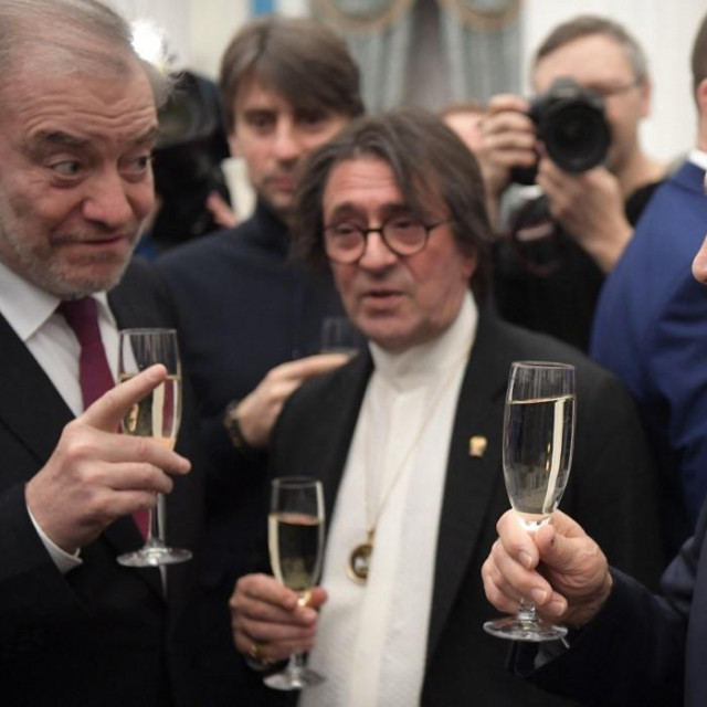 Valerij Gergijev i Vladimir Putin