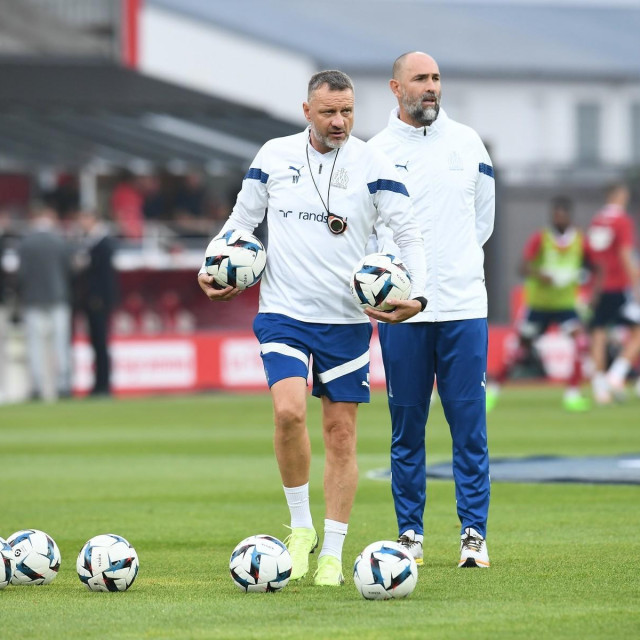 Hari Vukas i Igor Tudor