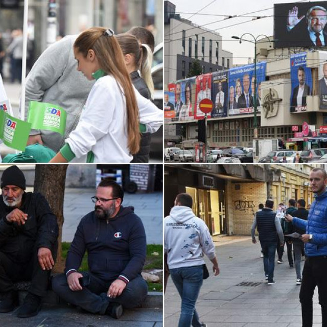 Reporteri jutarnjeg u Sarajevu uoči izbora