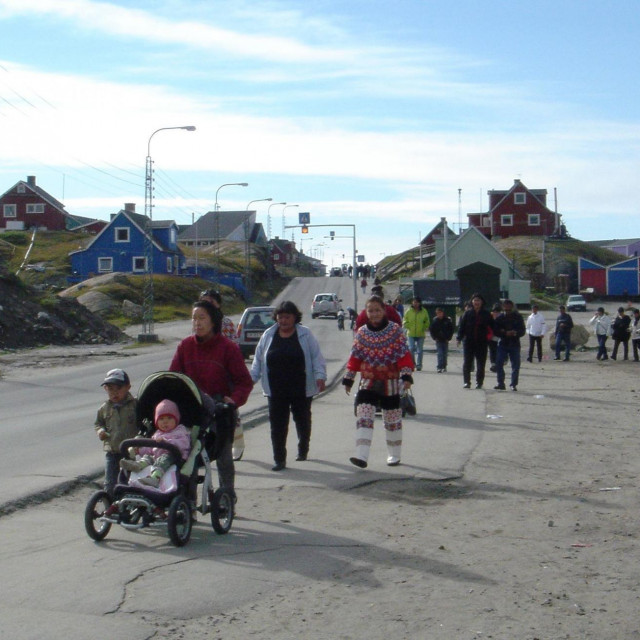 Grenlandski eskimi/Ilustracija