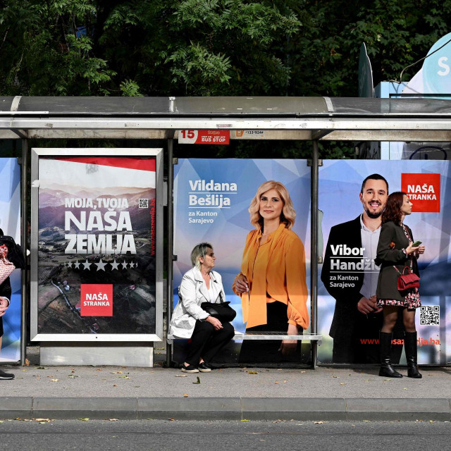 Izborni plakati u Sarajevu