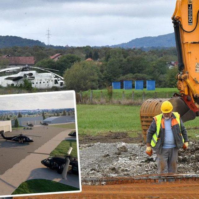 Gradilište u vojarni Lučko