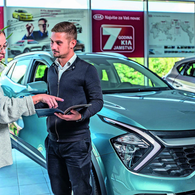 Kia salon, ilustracija