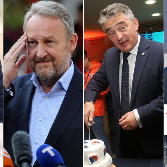 Milorad Dodik, Bakir Izetbegović, Željko Komšić, Borjana Krišto