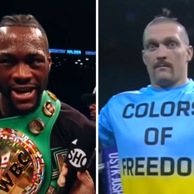 Deontay Wilder i Oleksandr Usyk