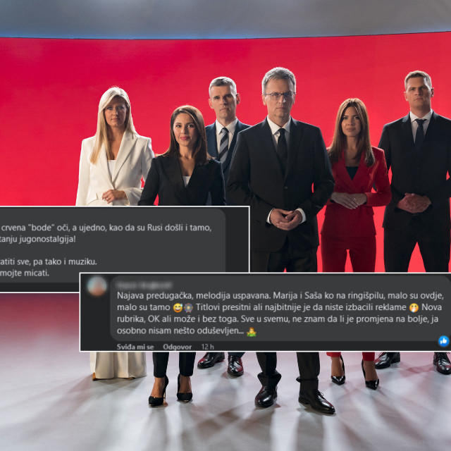 Voditelji Nove TV i komentari s društvenih mreža