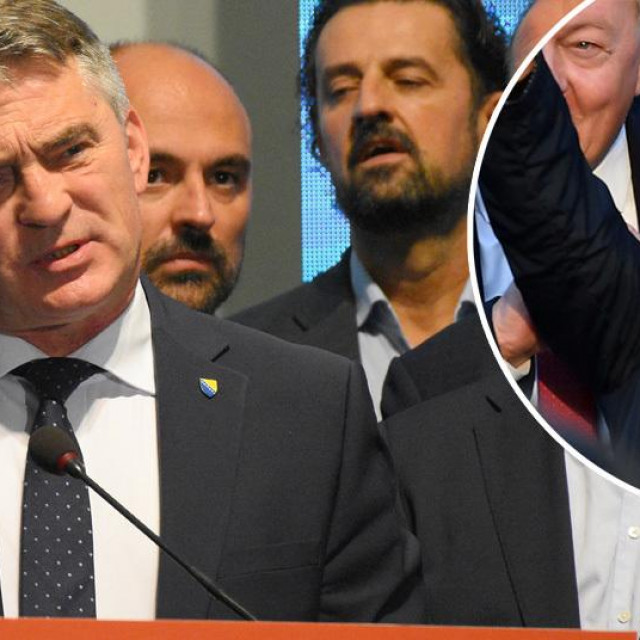 Željko Komšić i Borjana Krišto