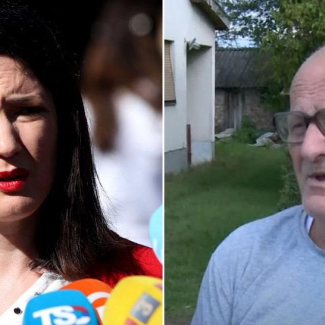 Jelena Trivić i predsjednik Biračkog odbora Stevan Gutić