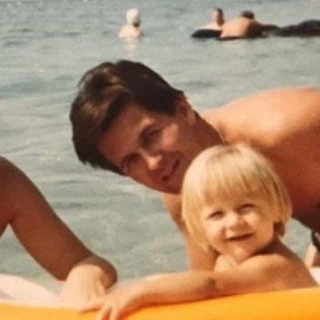 Maja Šuput sa svojom obitelji