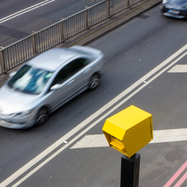 Kamera za brzinu, ilustracija