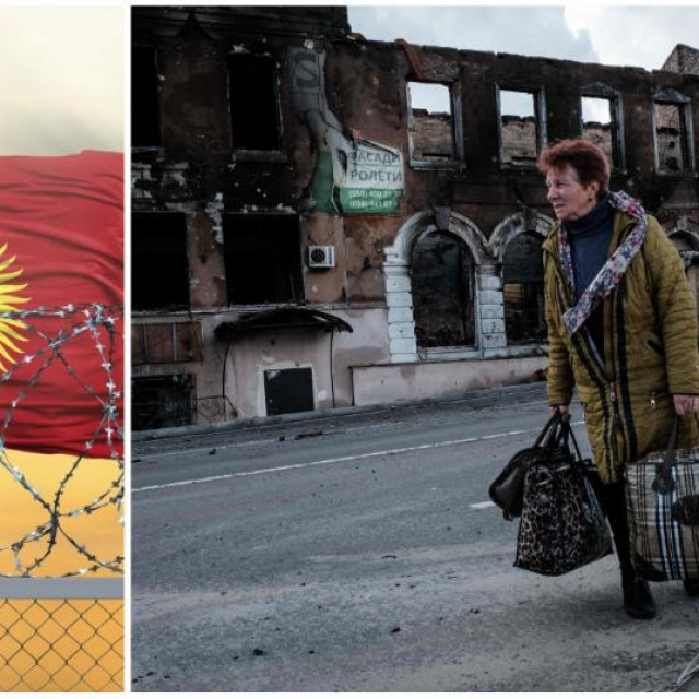 Zastava Kirgistina/ Bijeg Rusa, najveći od boljševičke revolucije