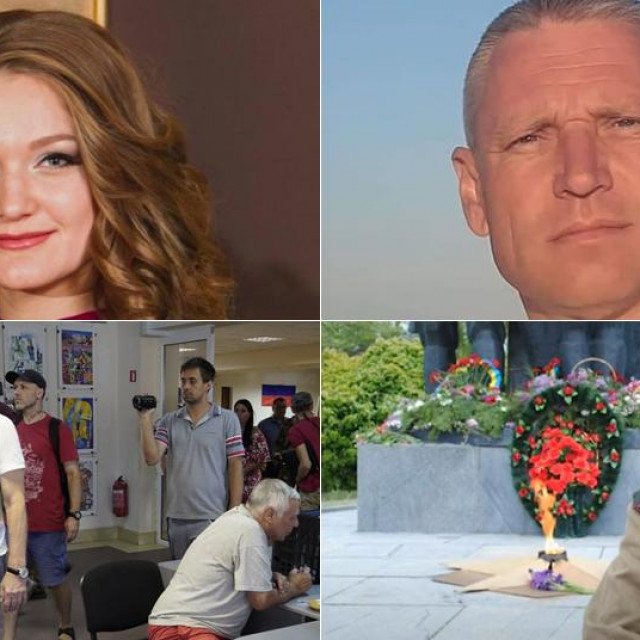 Natalija Romaničenko, Oleg Kalajda; Volodimir Saldo, Ivan Šuško