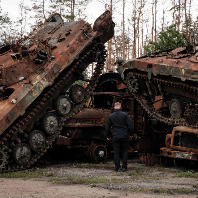 Uništeni ruski tenkovi u Limanu