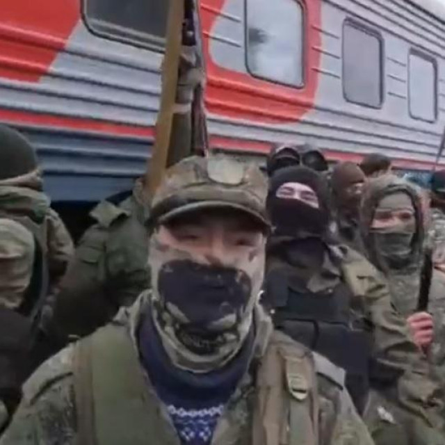 Snimka navodne pobune mobiliziranih muškaraca u Belgorodu