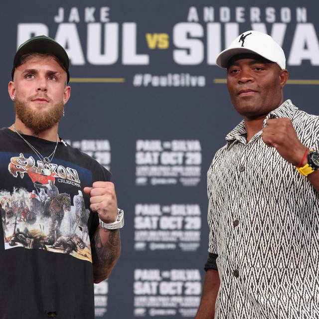 Jake Paul i Anderson Silva