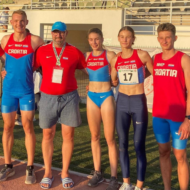 Roko Farkaš, Patrik Koščak, Klara Koščak, Jana Koščak i Janko Kišak