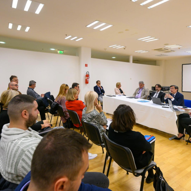 Sudionici panela ‘Solarna energija – Primjena u graditeljstvu‘
