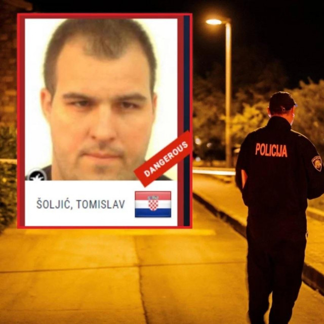 Tomislav Šoljić na tjeralici Europola uz crvenu markicu za visoki rizik; Očevid na mjestu ubojstva u Kaštel Kambelovcu