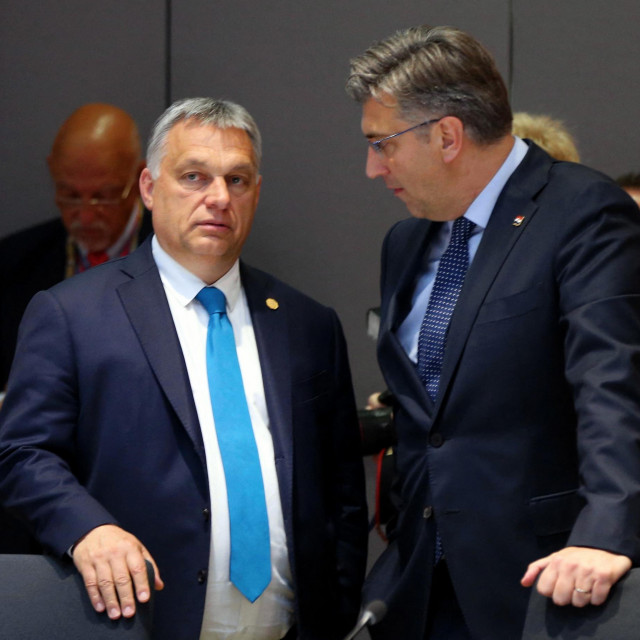 Viktor Orban i Andrej Plenković