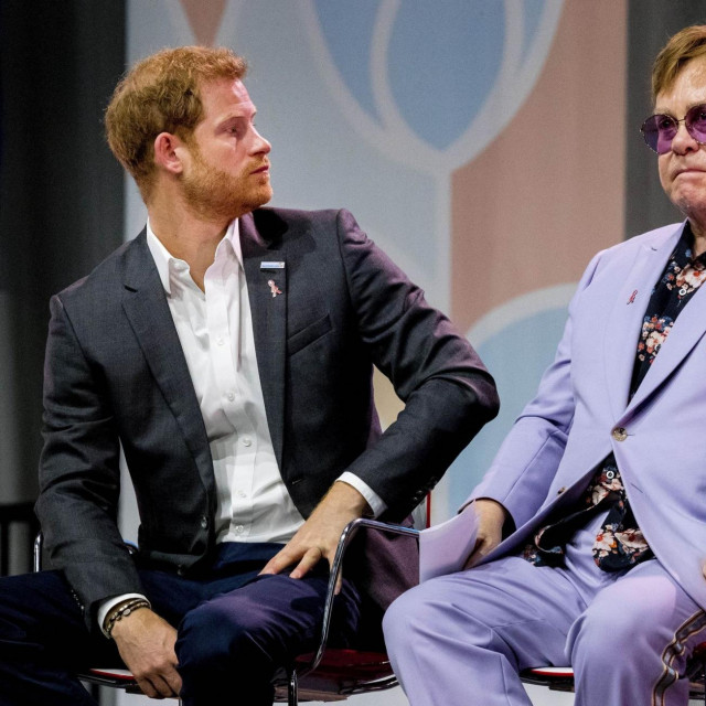 Princ Harry i Elton John 
