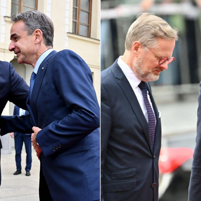 Andrej Plenković, Kyriakos Mitsotakis, Petr Fiala i Aleksandar Vučić