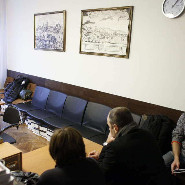 Izricanje presude, arhivska fotografija