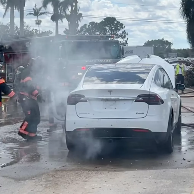Požar Tesle Model X
