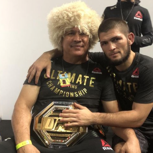 Javier Mendez i Khabib Nurmagomedov