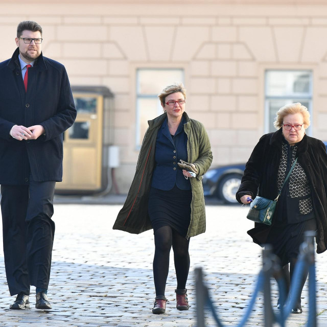 Pedja Grbin, Anka Mrak Taritaš i Sandra Benčić