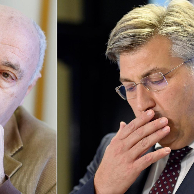 Žarko Puhovski i Andrej Plenković