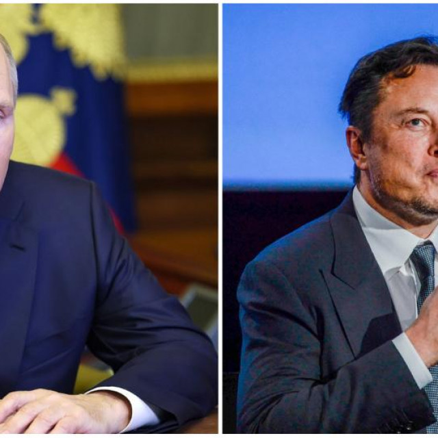 Vladimir Putin i Elon Musk