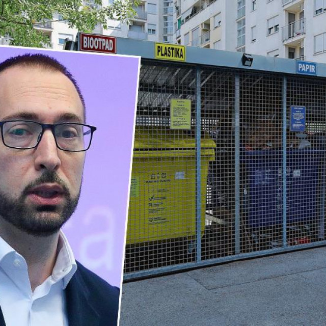 Tomislav Tomašević i prostor za kontejnere