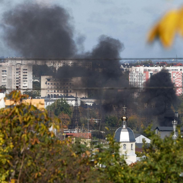 Prizor napada na Lavov
