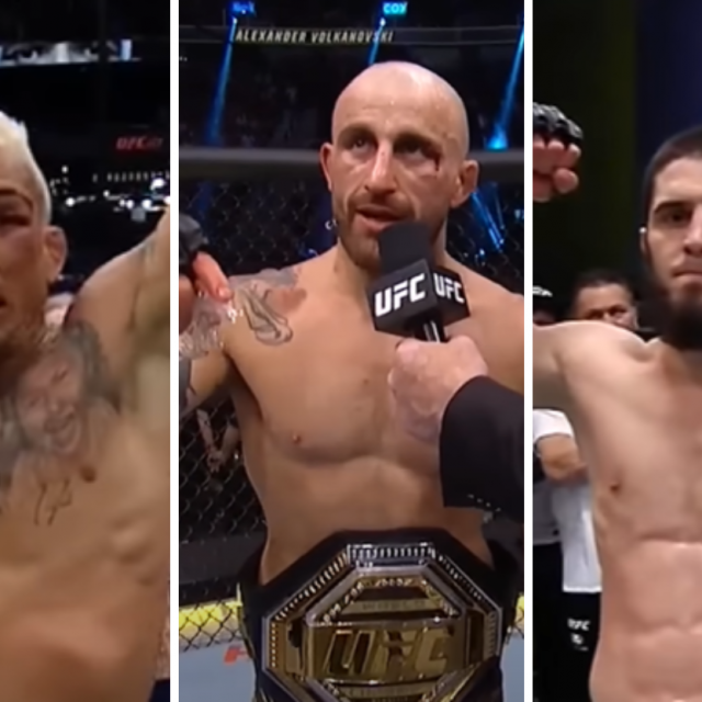 Charles Oliveira, Alexander Volkanovski i Islam Makhachev