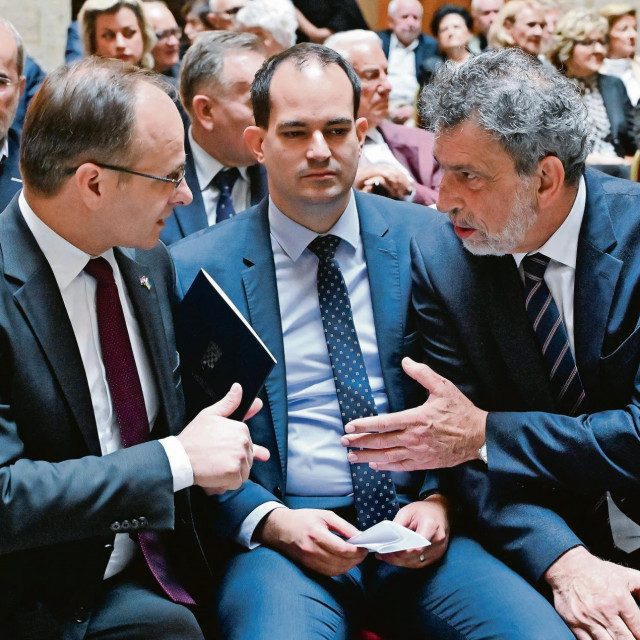 Zvonimir Frka-Petešić, Ivan Malenica i Radovan Fuchs