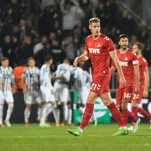 Kadar s utakmice Partizan - Köln