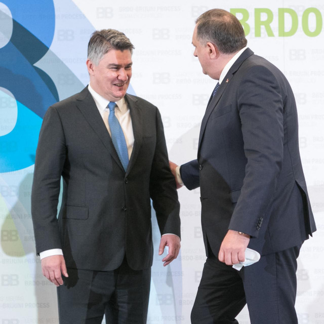 Milorad Dodik i Zoran Milanović